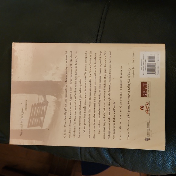 Max Lucado Grace for the Moment Christian Bible - Picture 2 of 4